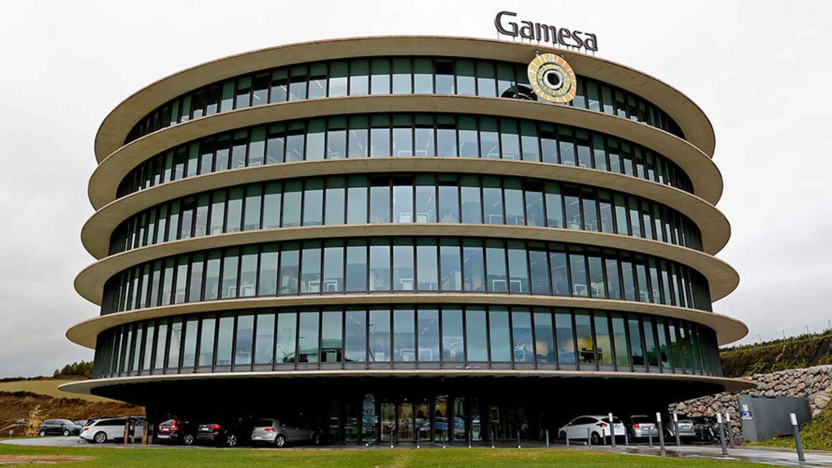 Imagen de la sede de la compañía Siemens Gamesa de Sarriguren (Navarra).
