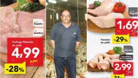 Productos en oferta de DIA y Pepe Castro, avicultor.