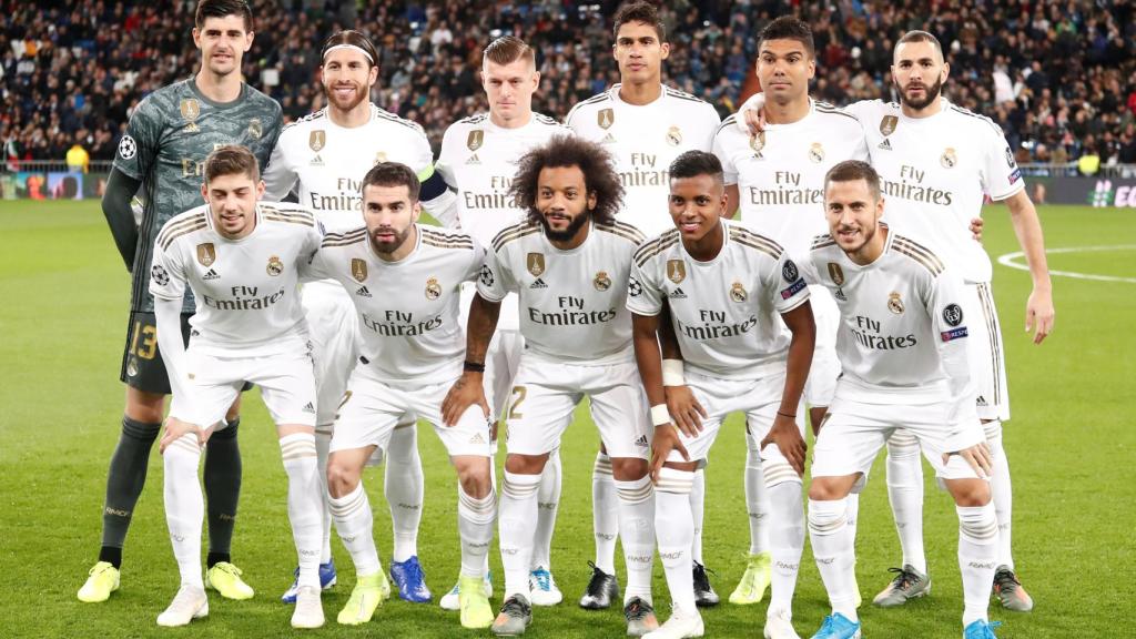 Los once titulares del Real Madrid ante el Galatasaray