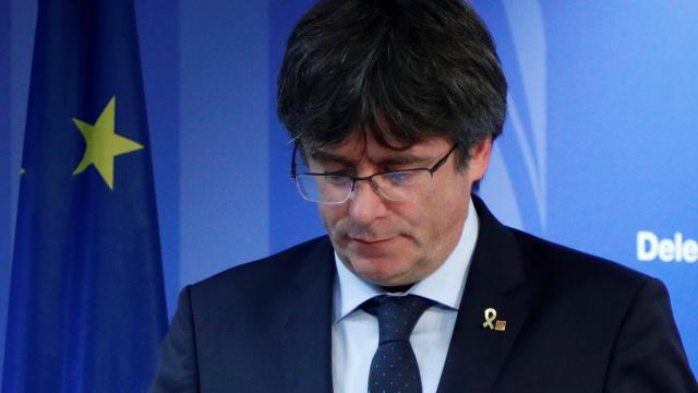 Carles Puigdemont, ex presidente de la Generalitat de Cataluña.