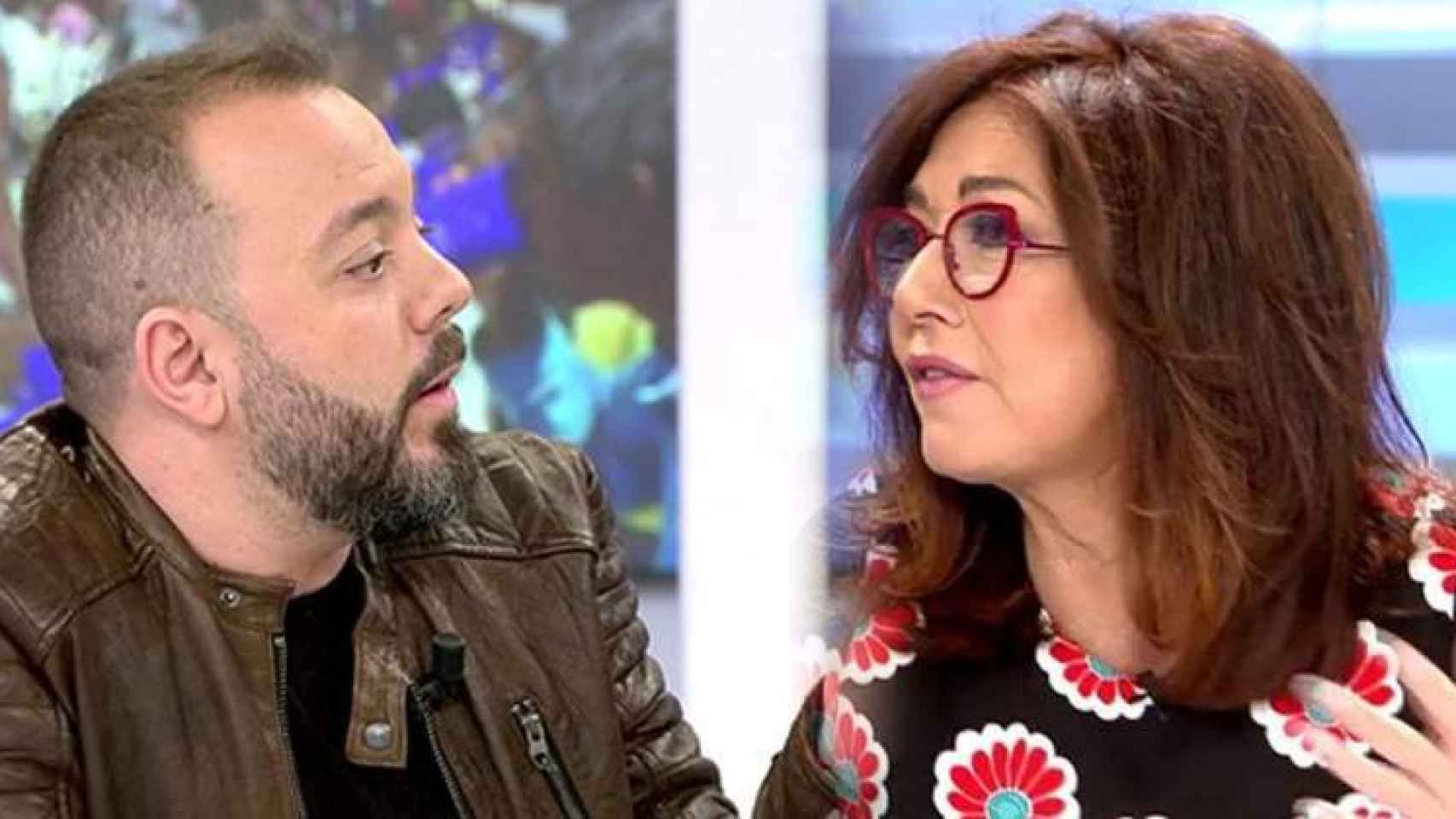 Antonio Maestre y Ana Rosa Quintana (Telecinco)