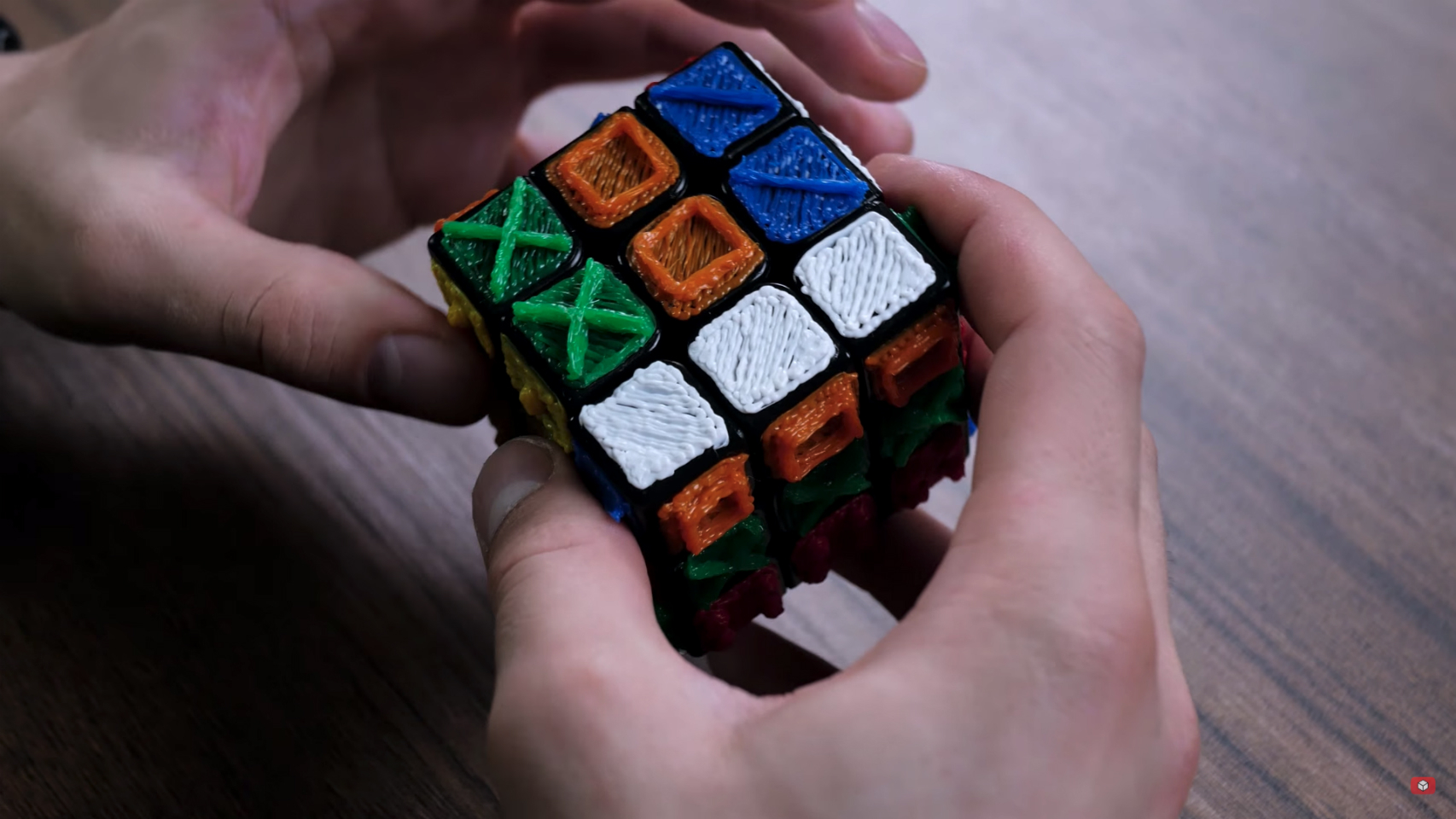 cubo de Rubik ciegos