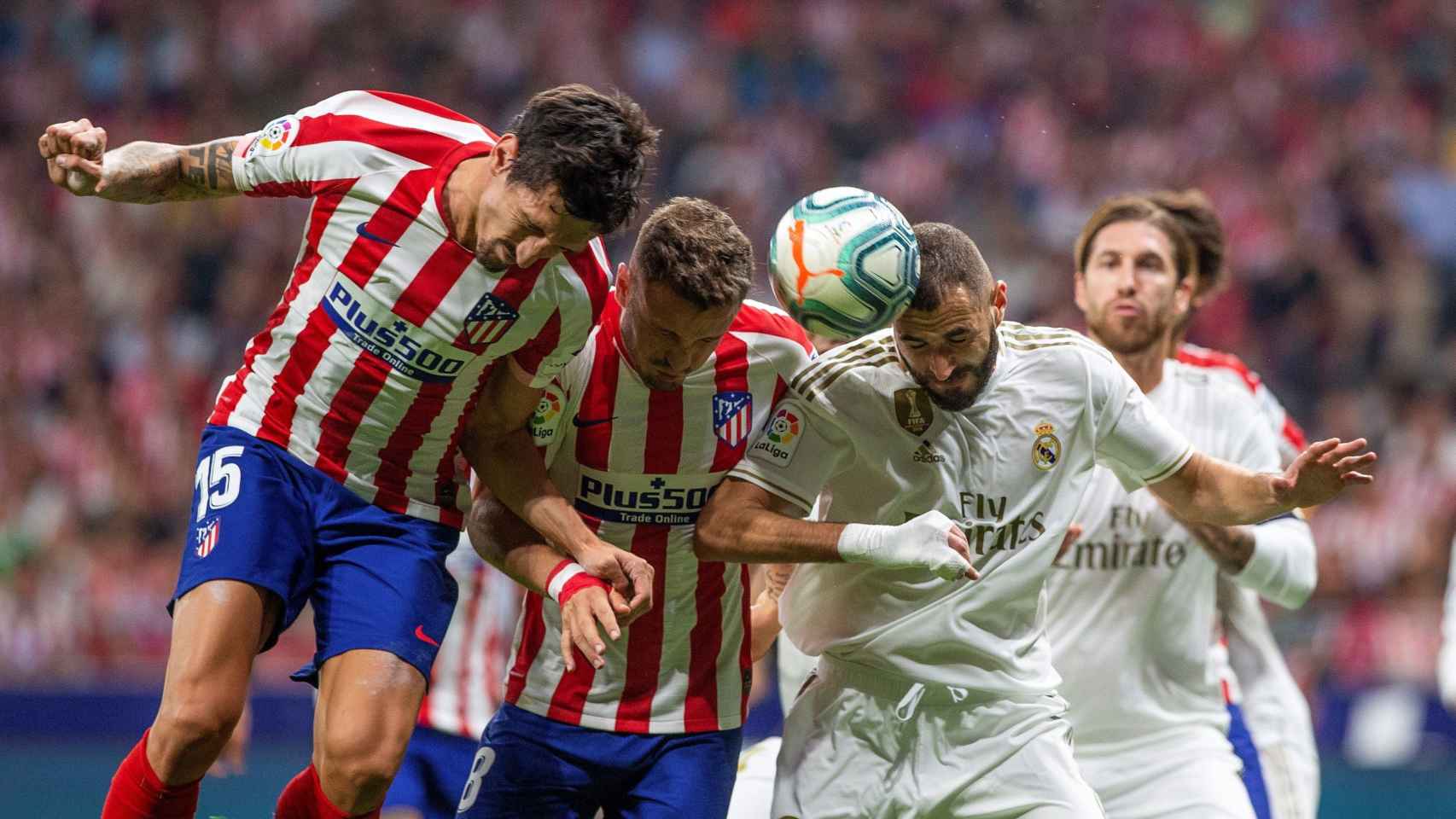 Atlético y Real Madrid empataron en su duelo en el Metropolitano