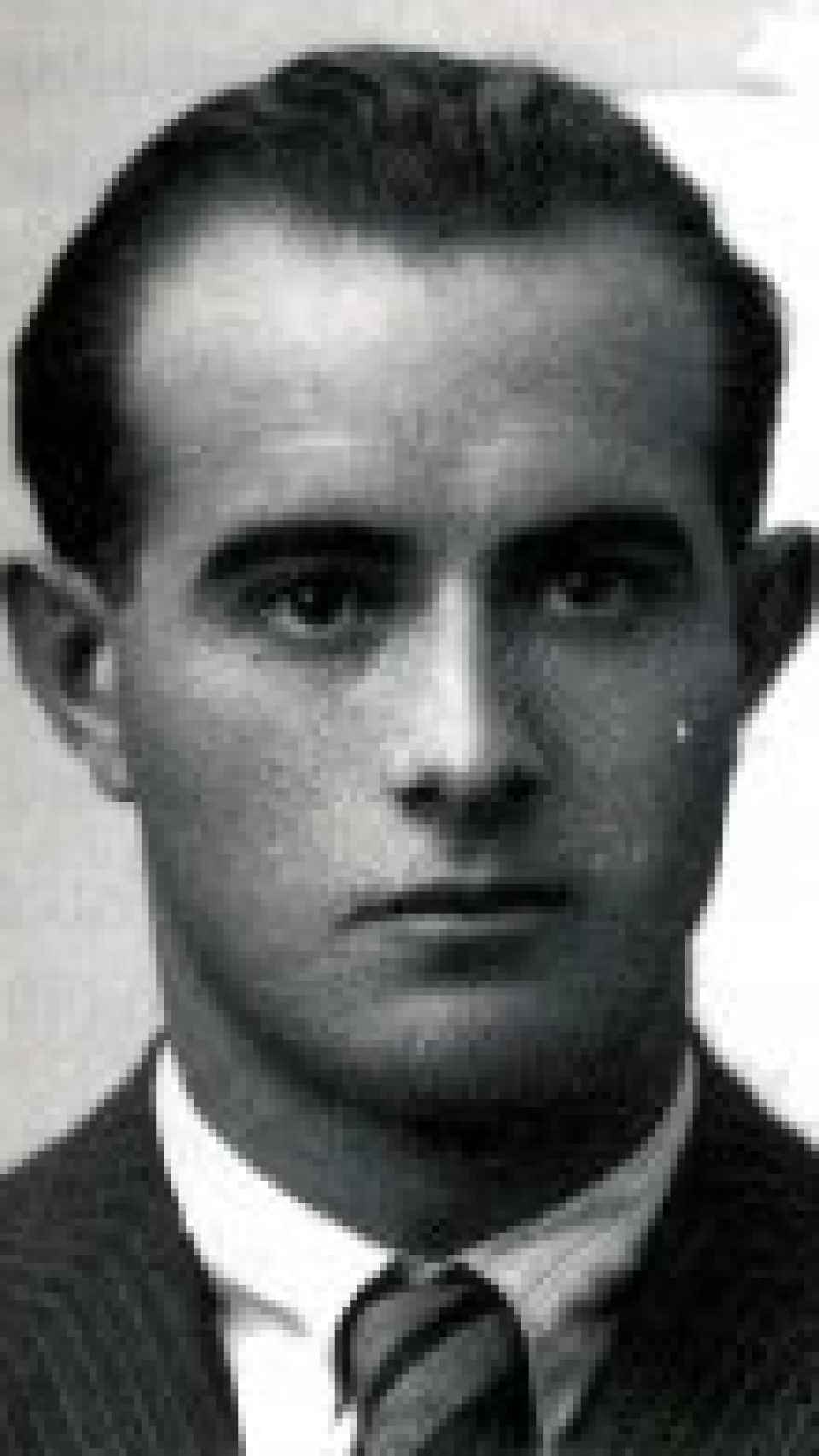 Retrato de Herman Blanco, abuelo de Casado, en el archivo de la Fundación Pablo Iglesias.