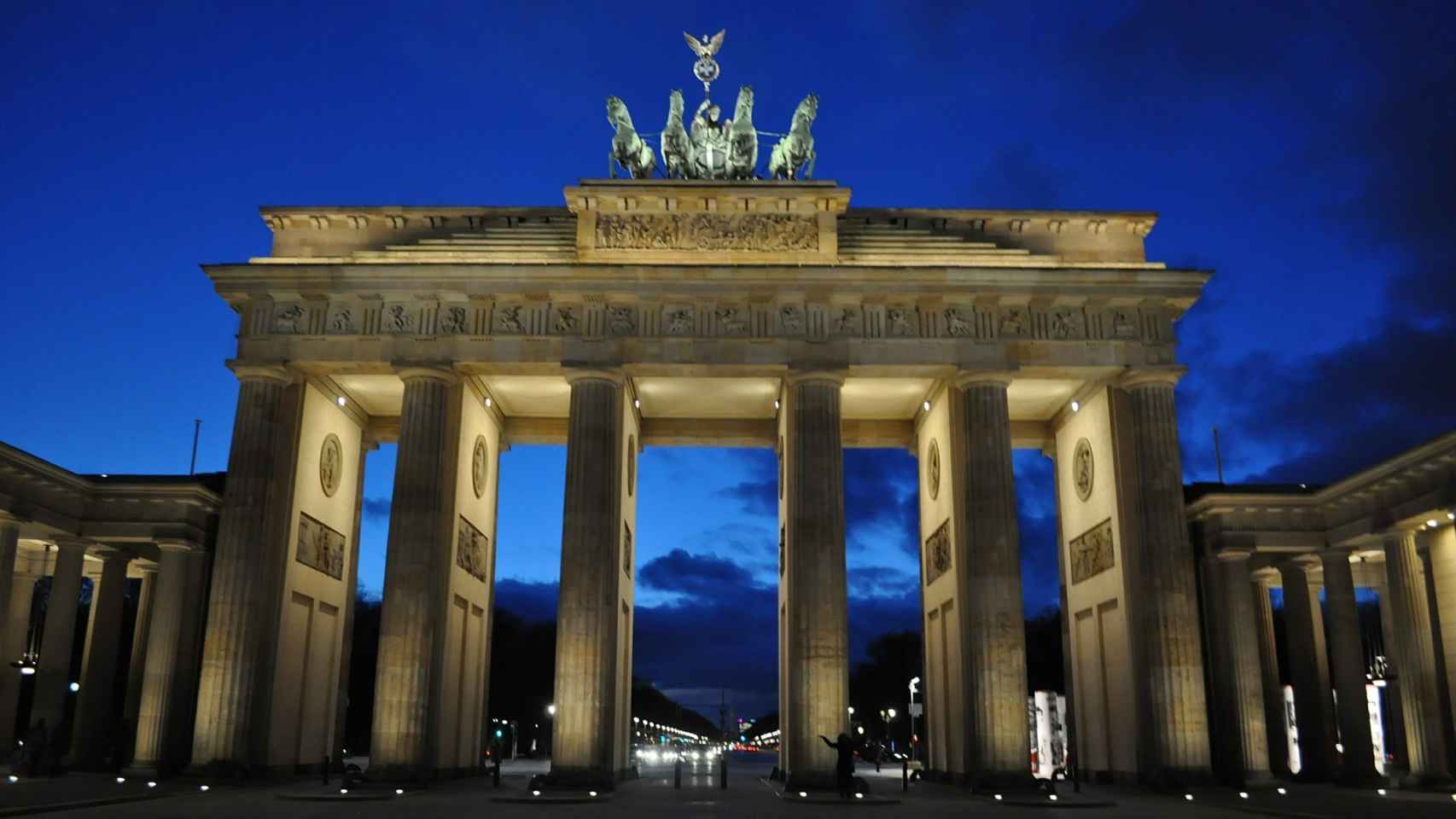 Puerta de Brandenburgo, en Berlín.