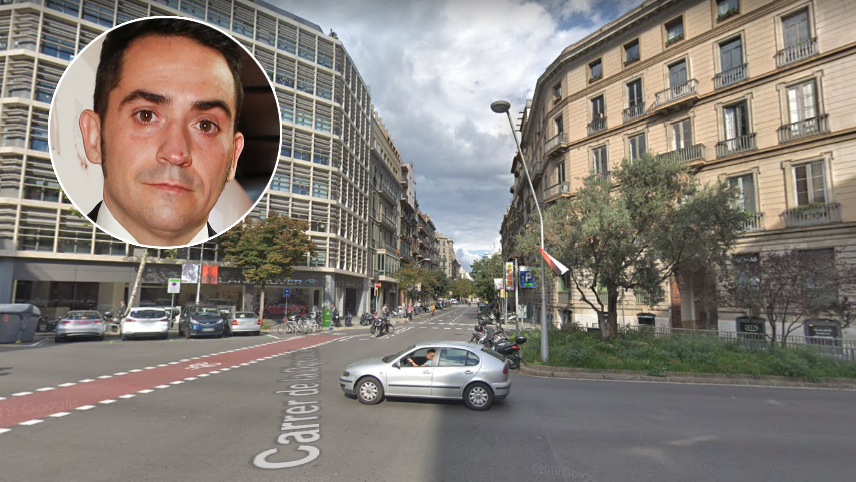 El hombre fue atropellado en la calle de la Diputación, en pleno centro de Barcelona.