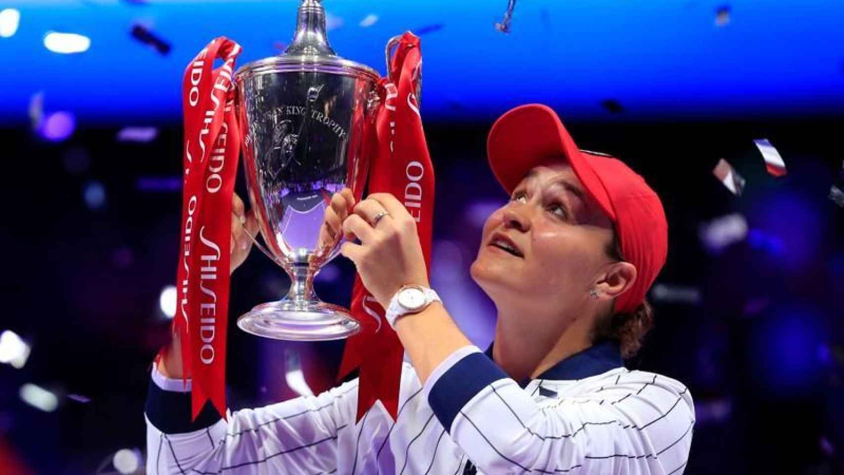 Ashleigh Barty, tras ganar la Copa de Maestras 2019