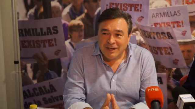 Tomás Guitarte, cabeza de lista de la candidatura de Teruel Existe.