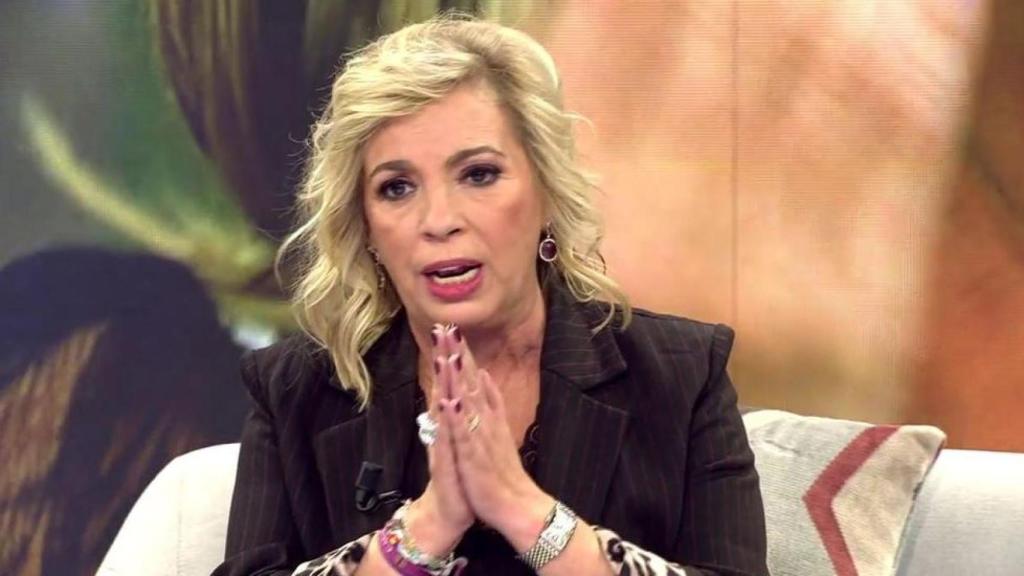Carmen Borrego ha sido víctima de un robo.