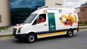 Ambulancia del Servicio de Emergencias Andalucía.