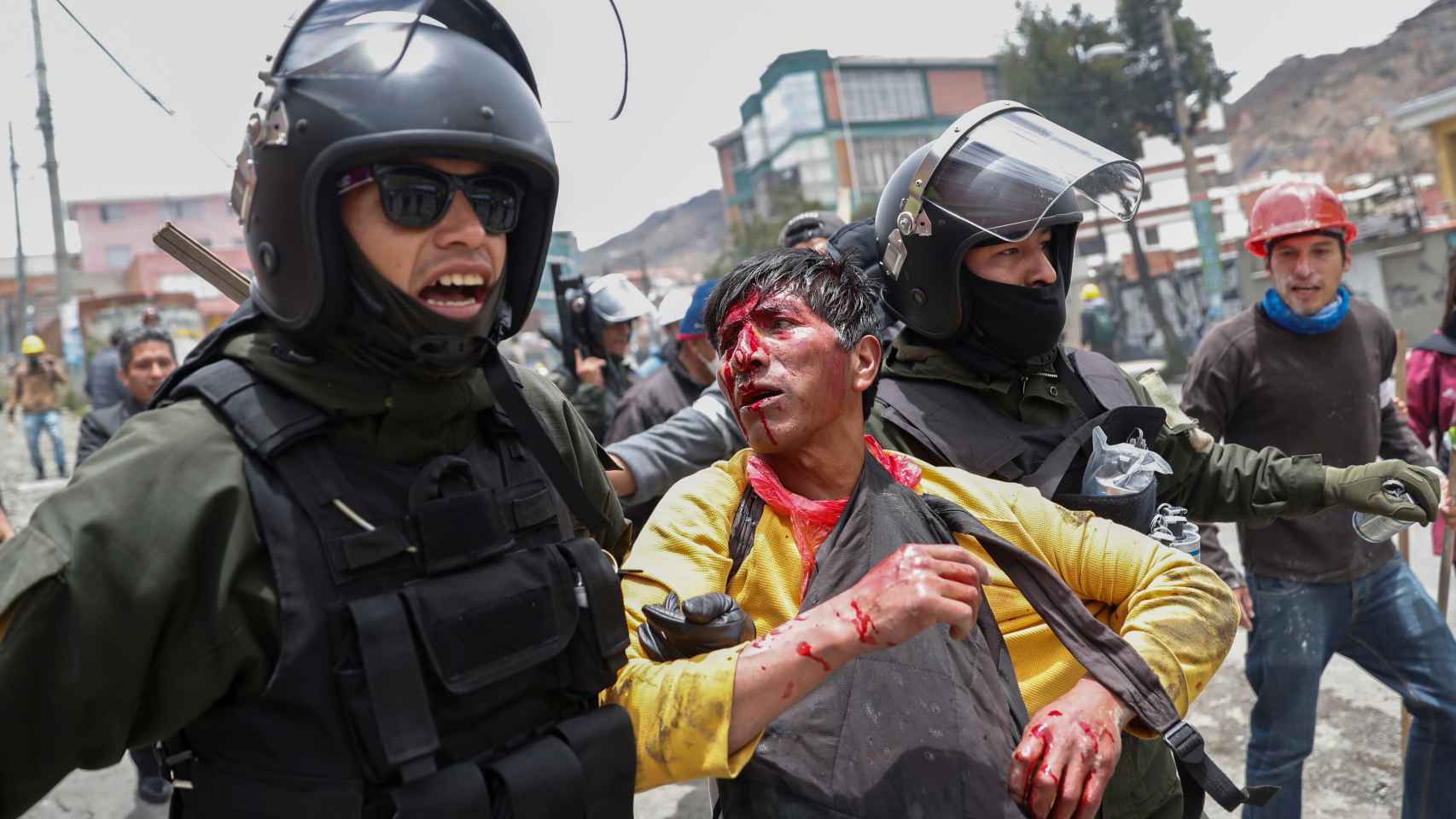 Las calles de Bolivia están instaladas en el caos desde las últimas elecciones