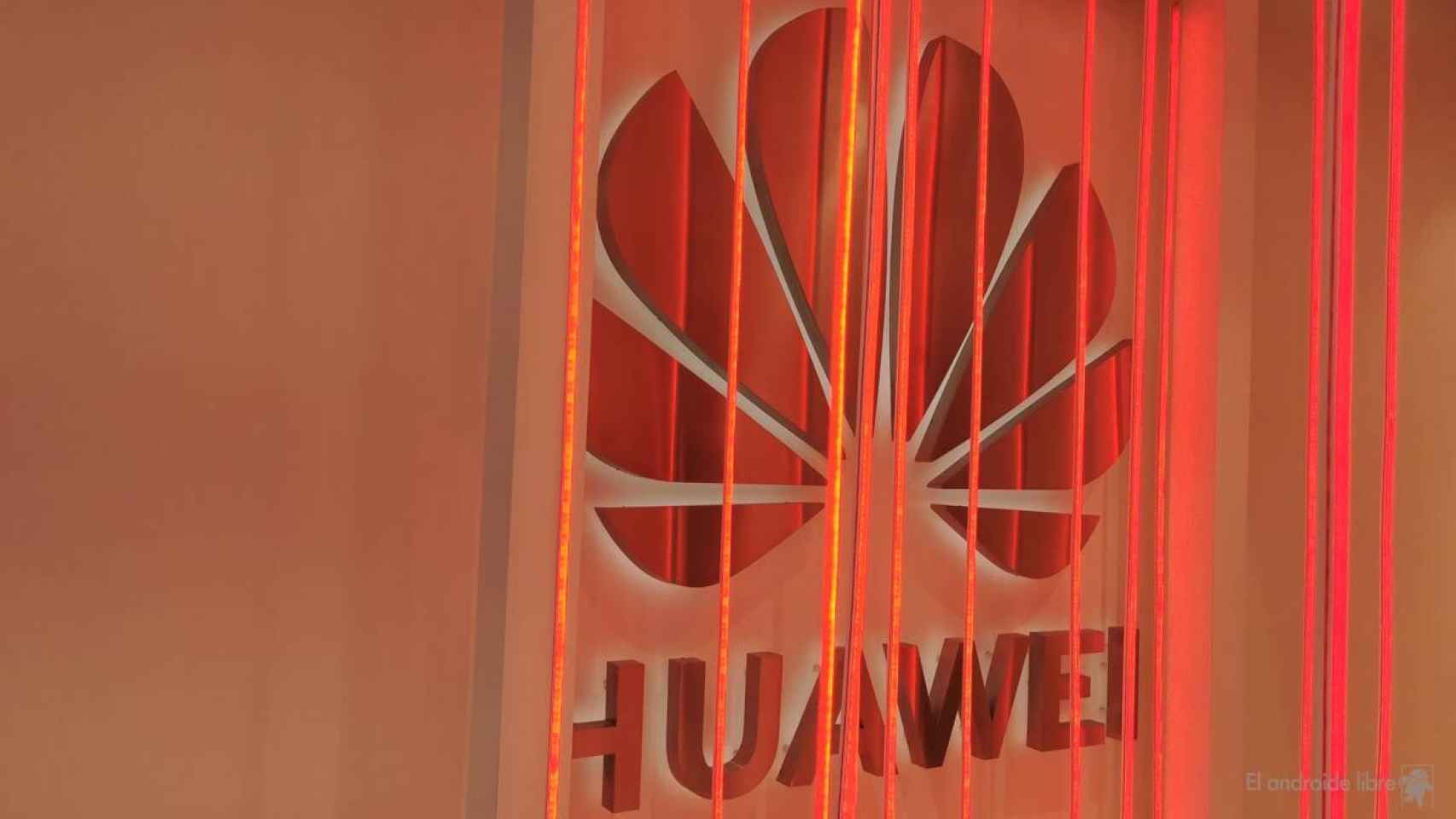 Logo de Huawei en una imagen de archivo.