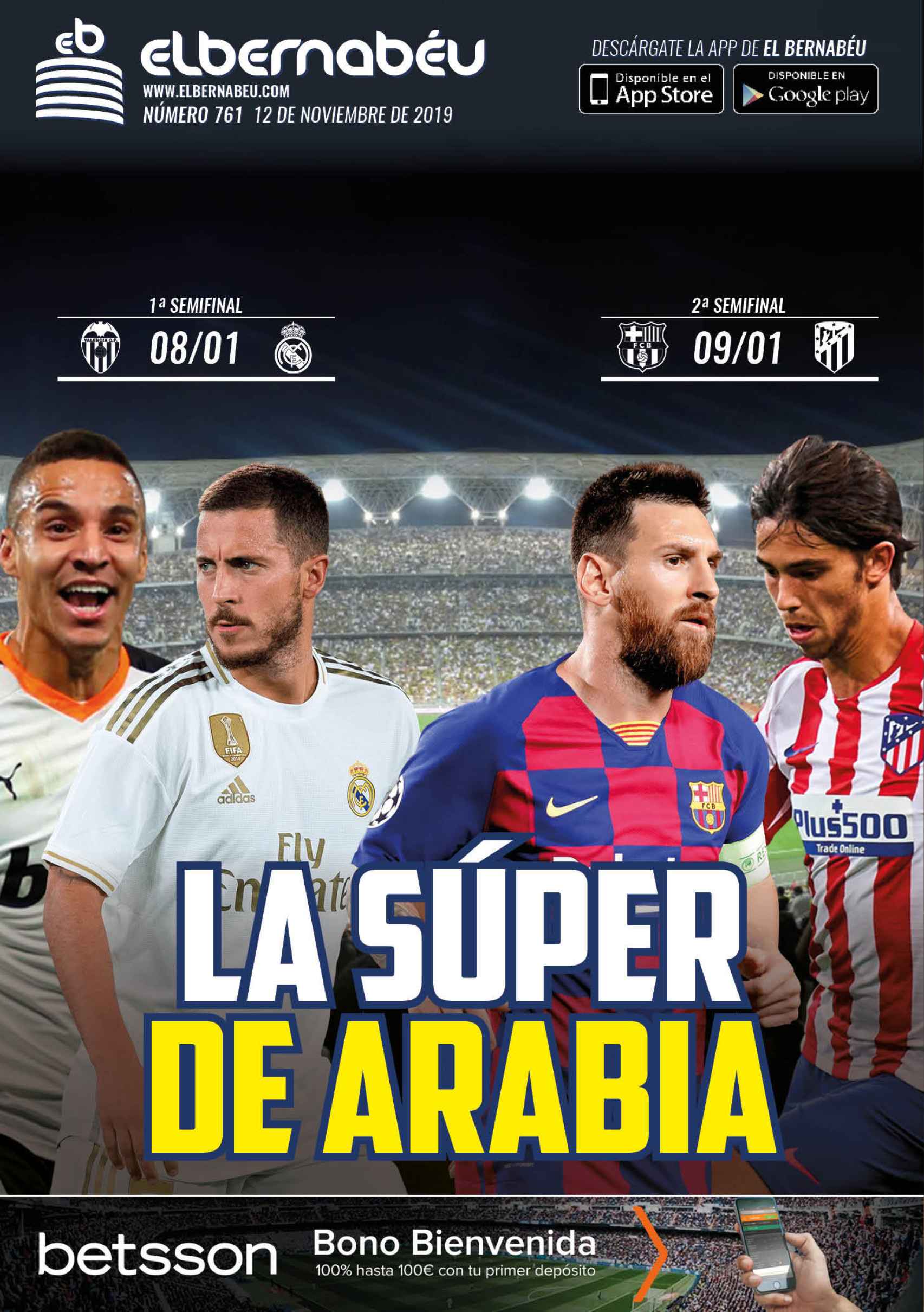 La portada de El Bernabéu (12/11/2019)