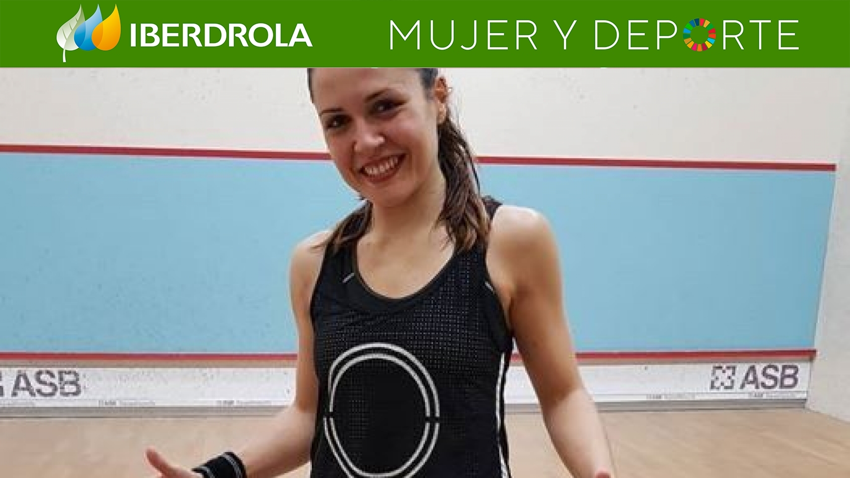 Xisela Aranda, campeona española de squash