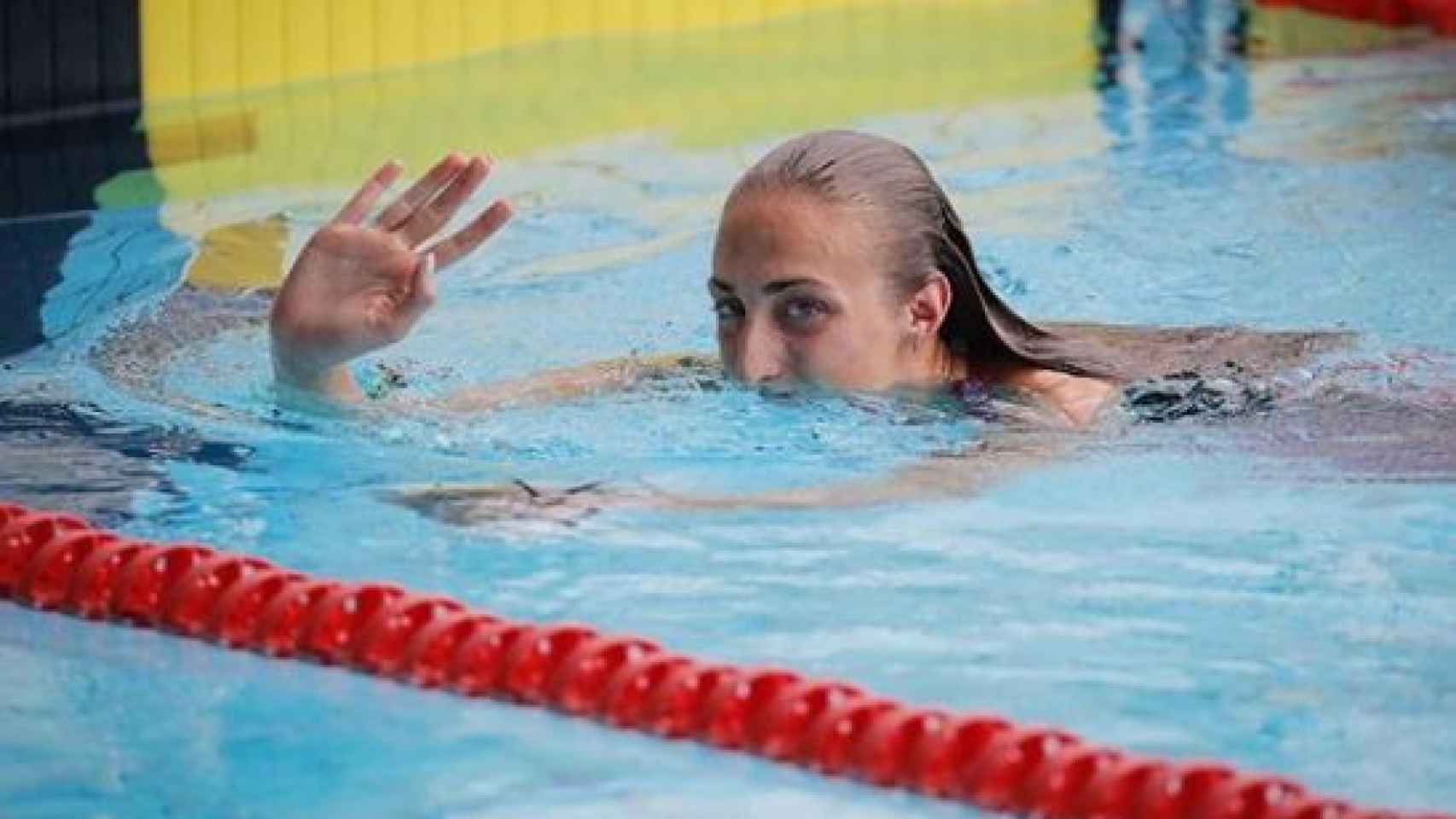 La nadadora Lidón Muñoz
