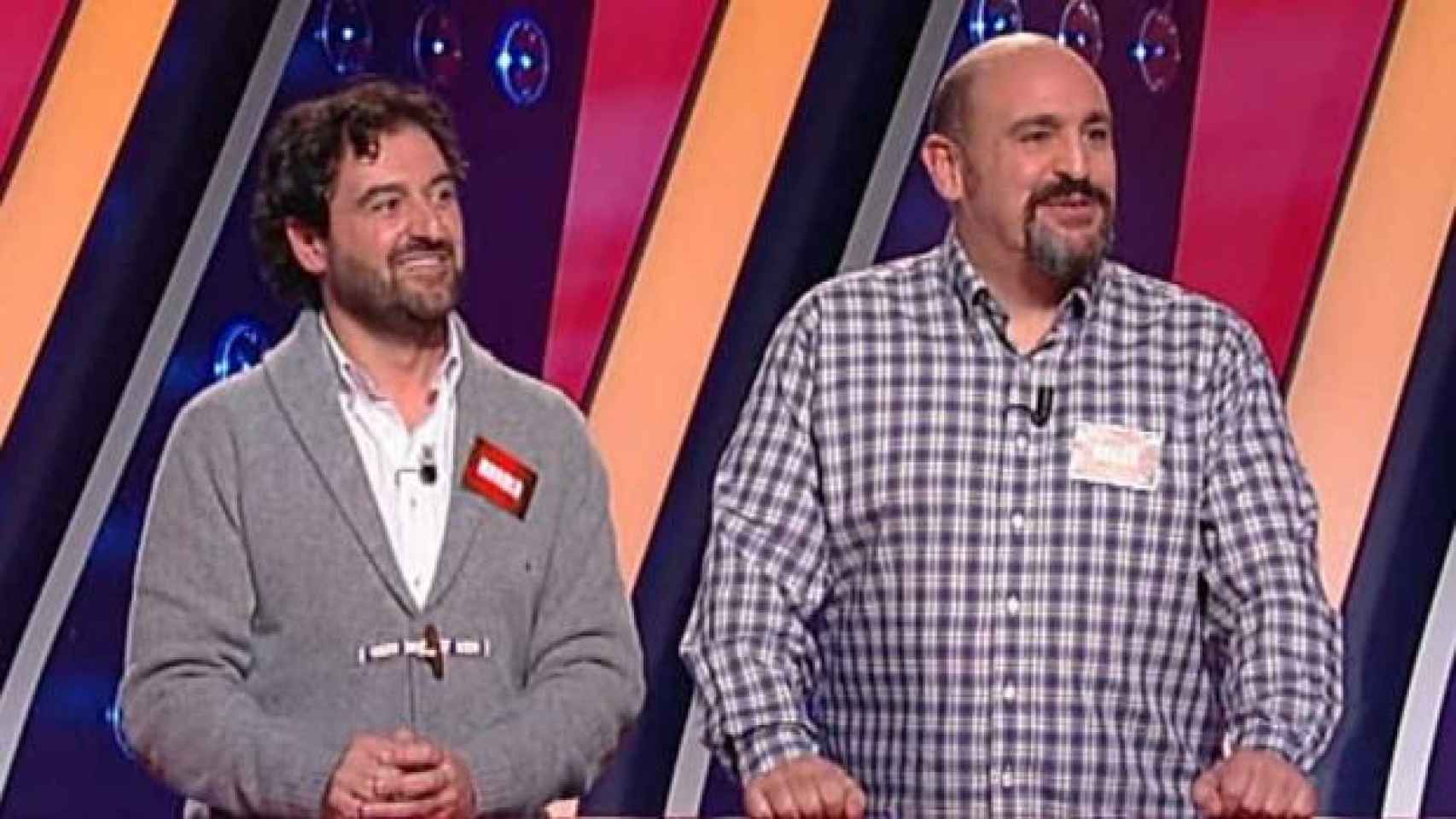 Manolo Romero y Óscar Díaz, de 'Saber y ganar' (RTVE)