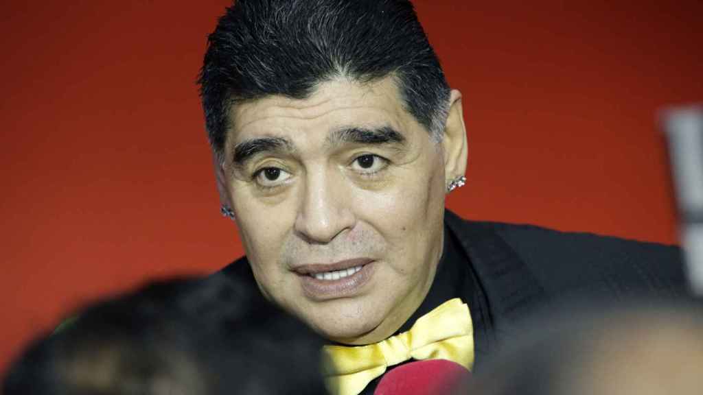 Diego Armando Maradona en imagen de archivo.