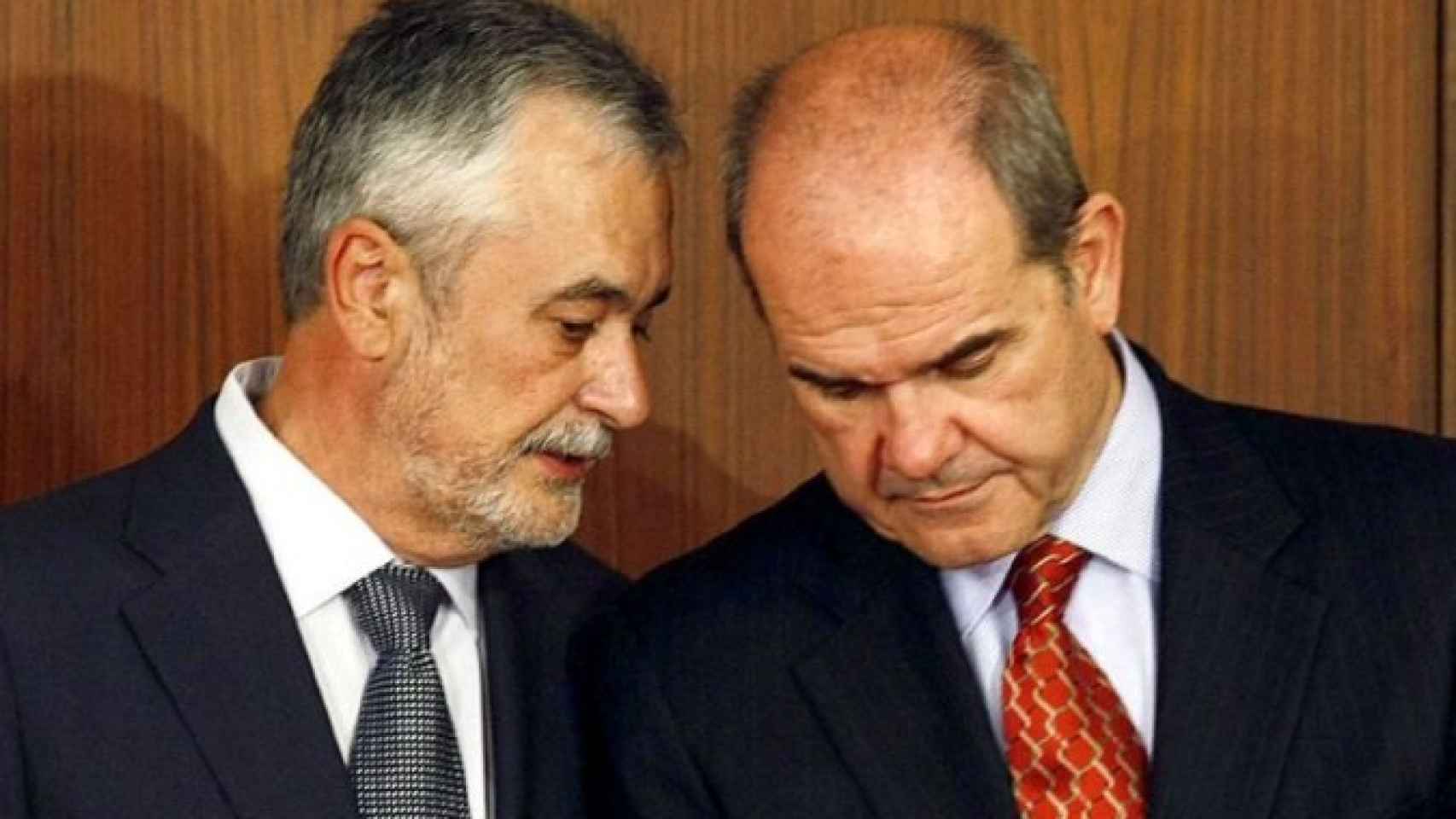 José Antonio Griñán y Manuel Chaves