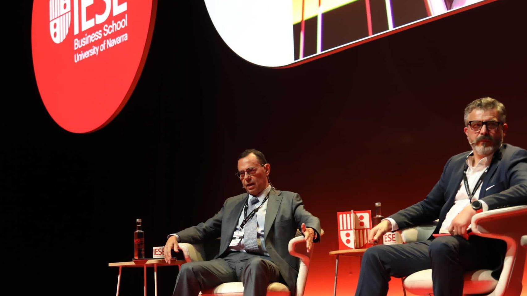 Jaime Caruana durante su ponencia en la Global Alumni Reunion 2019 del IESE celebrada en Barcelona.