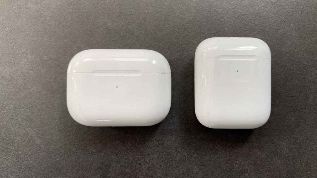AirPods Pro y AirPods normales.