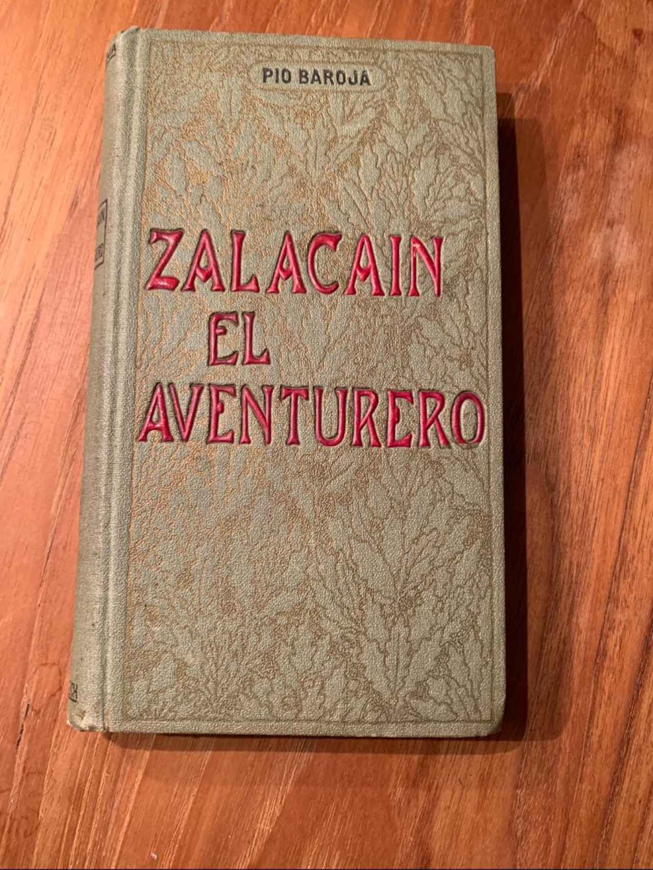 Primera edición de 'Zalacaín El Aventurero' que preside el restaurante Zalacaín.