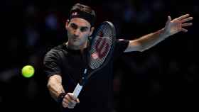 Roger Federer en las ATP Finals en Londres