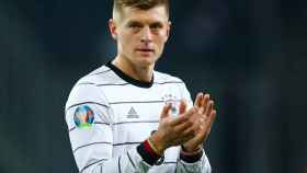 Toni Kroos, en un partido de la selección de Alemania