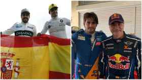 Las emotivas reacciones al podio de Carlos Sainz: Fernando Alonso, su padre...