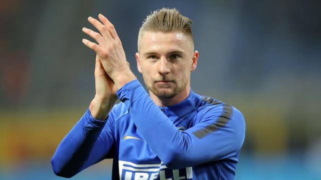 Skriniar, con el Inter de Milán