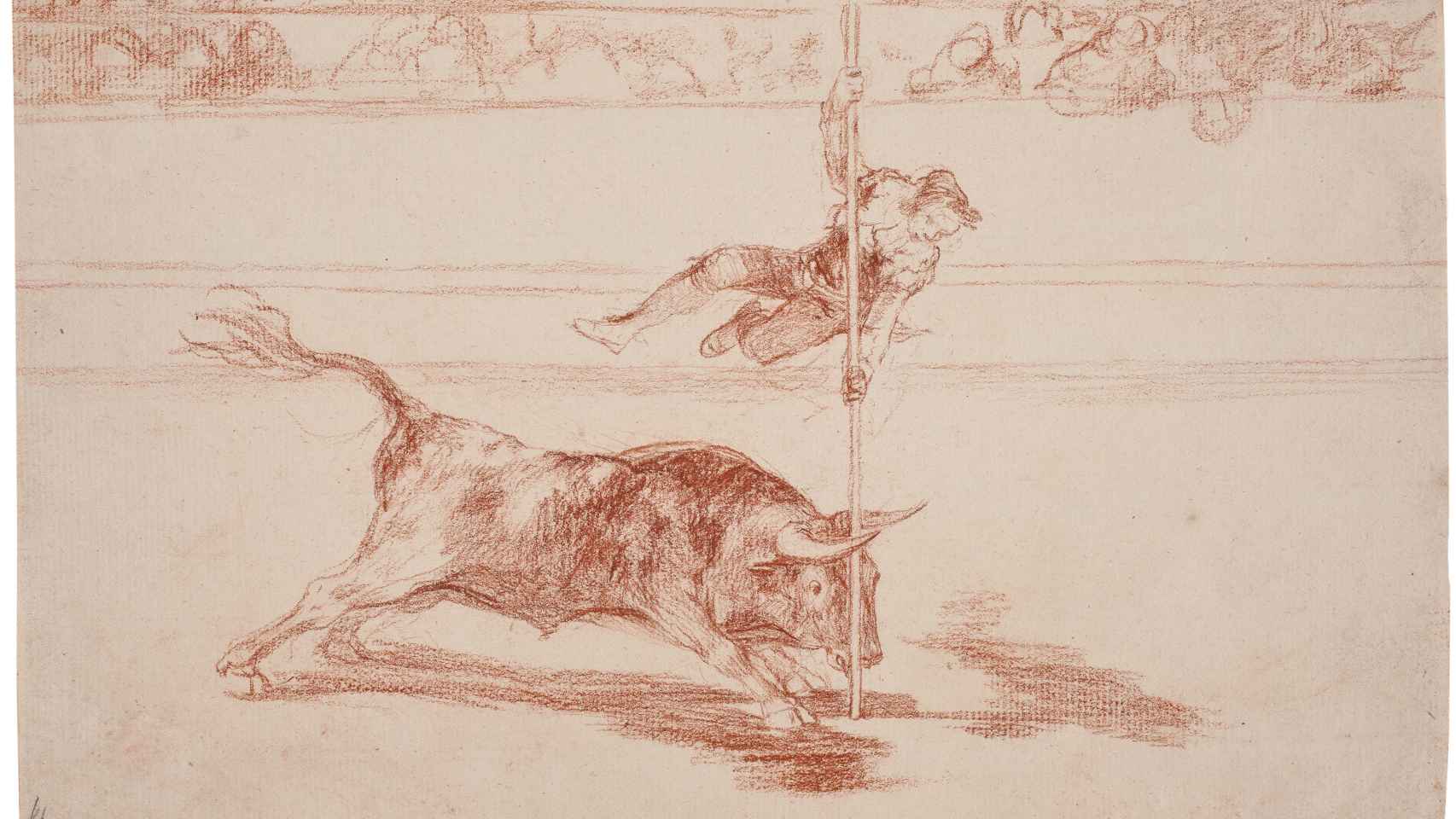 'Ligereza y atrevimiento de Juanito Apiñani en la de Madrid', de Goya.