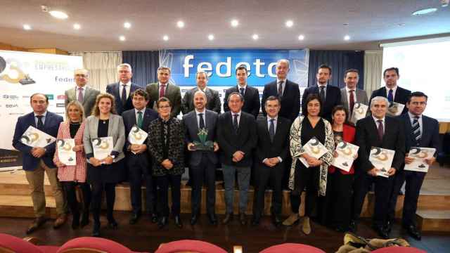 Foto de familia del jurado de los Premios Fedeto 2019. Imagen de Óscar Huertas