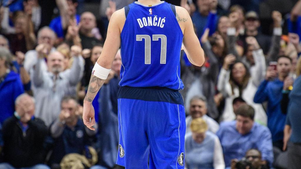 Doncic, con los Dallas Mavericks