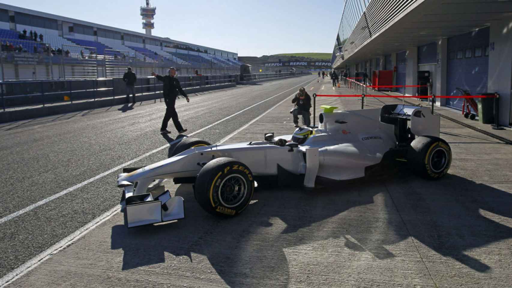 Test de Fórmula 1 en Jerez