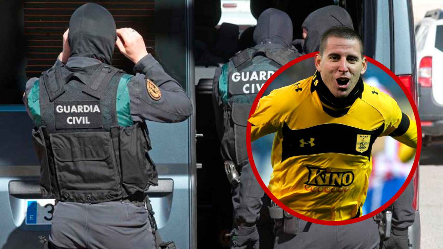 El exjugador del Málaga C.F. Koke, detenido en una operación antidroga