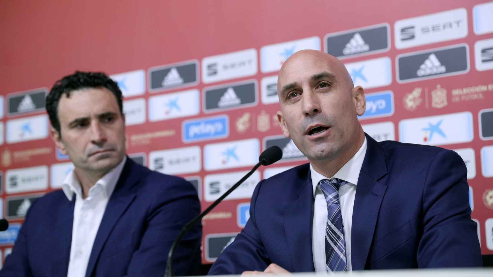 Luis Rubiales y José Francisco Molina anuncia la vuelta de Luis Enrique a la Selección