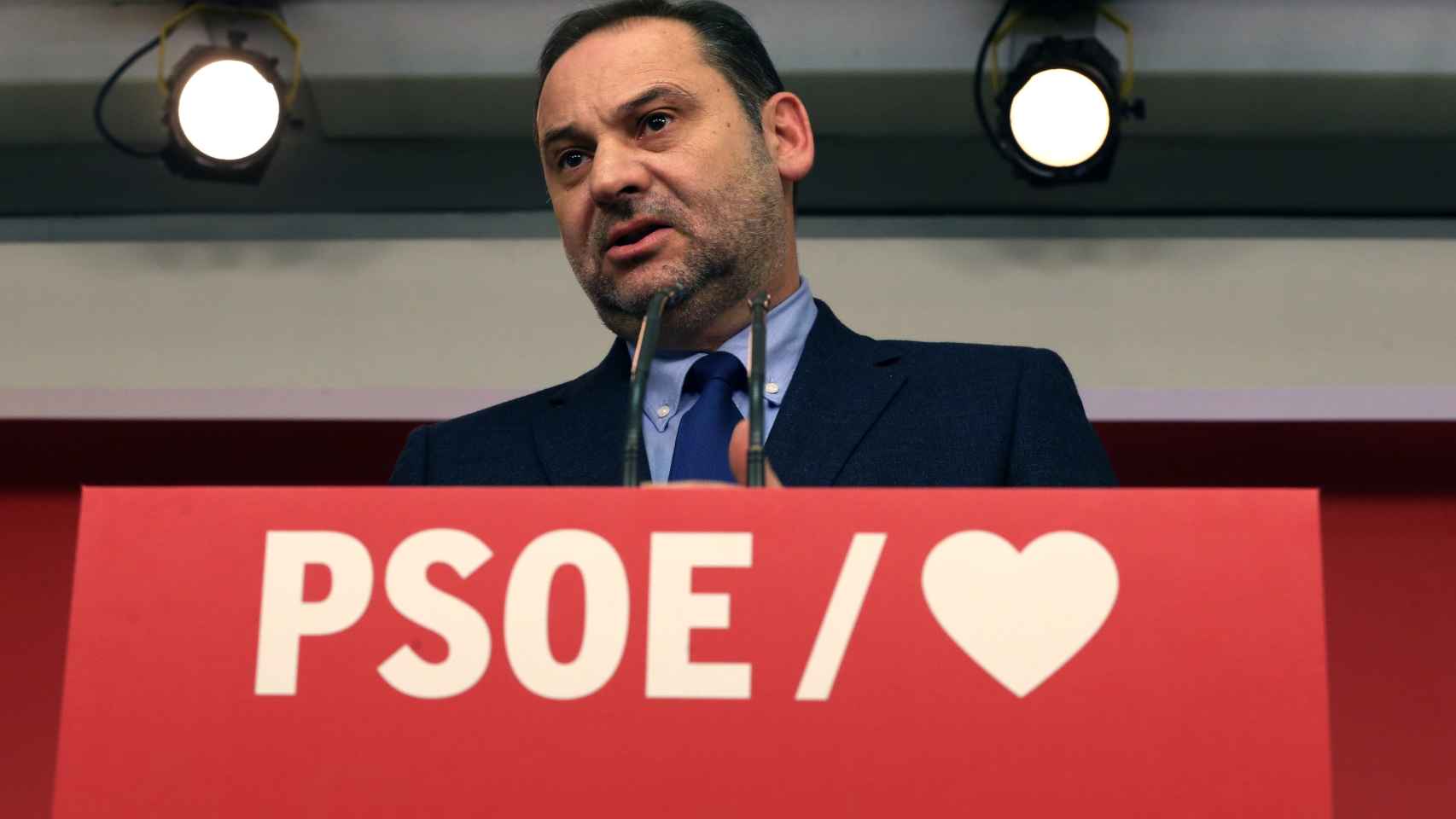 El ministro de Fomento en funciones y secretario general del PSOE, José Luis Ábalos, este martes.