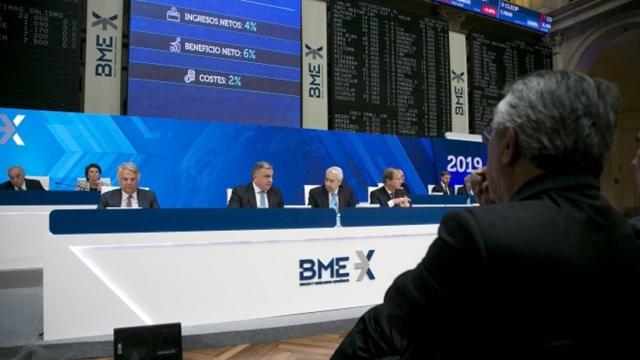 Presidencia de la junta de accionistas de BME del año 2009.