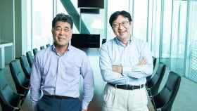 Masahiro Fujita (investigador IA de Sony) y Hiroaki Kitano (CEO de Sony Computer Science Laboratories y responsable de este nuevo área.