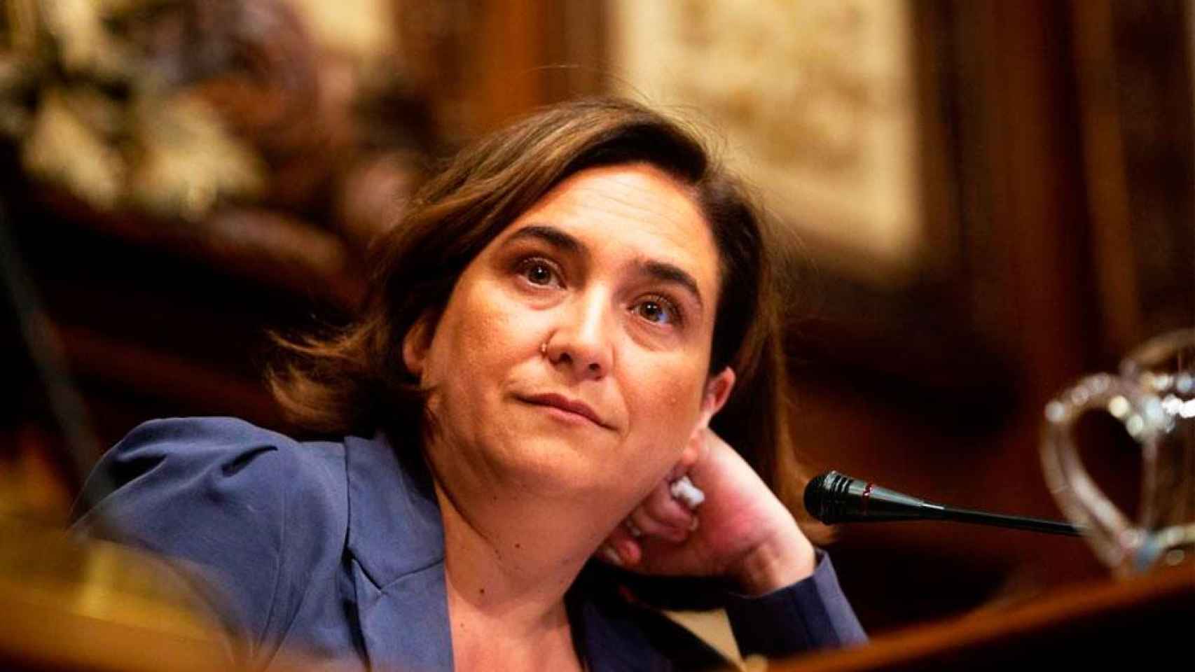 La alcaldesa de Barcelona y una de las líderes de Catalunya En Comú, Ada Colau