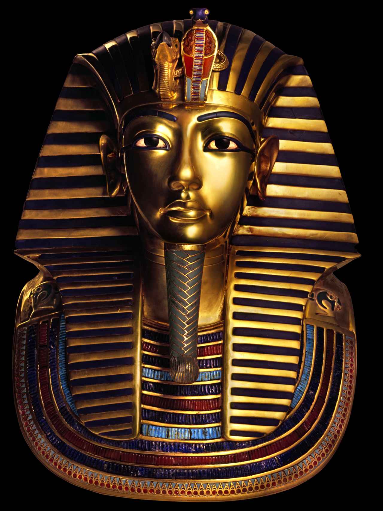 La máscara de Tutankamón.