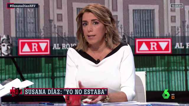 Susana Díaz, secretaria general del PSOE de Andalucía, este jueves en La Sexta.