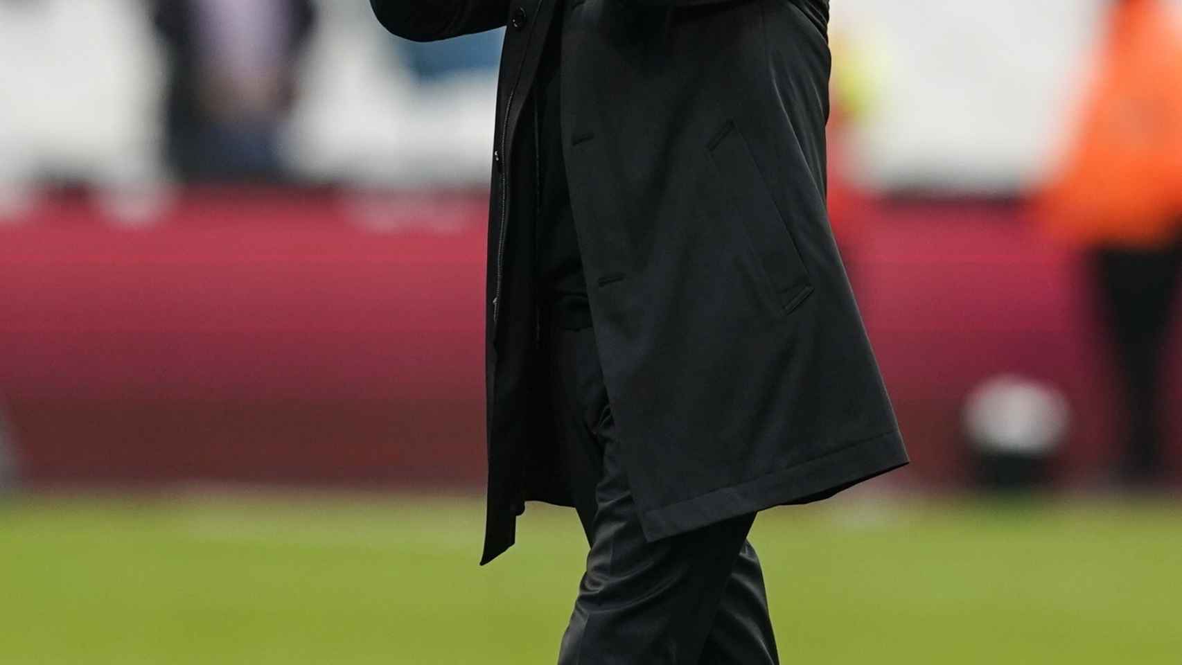 Mourinho durante el West Ham - Tottenham