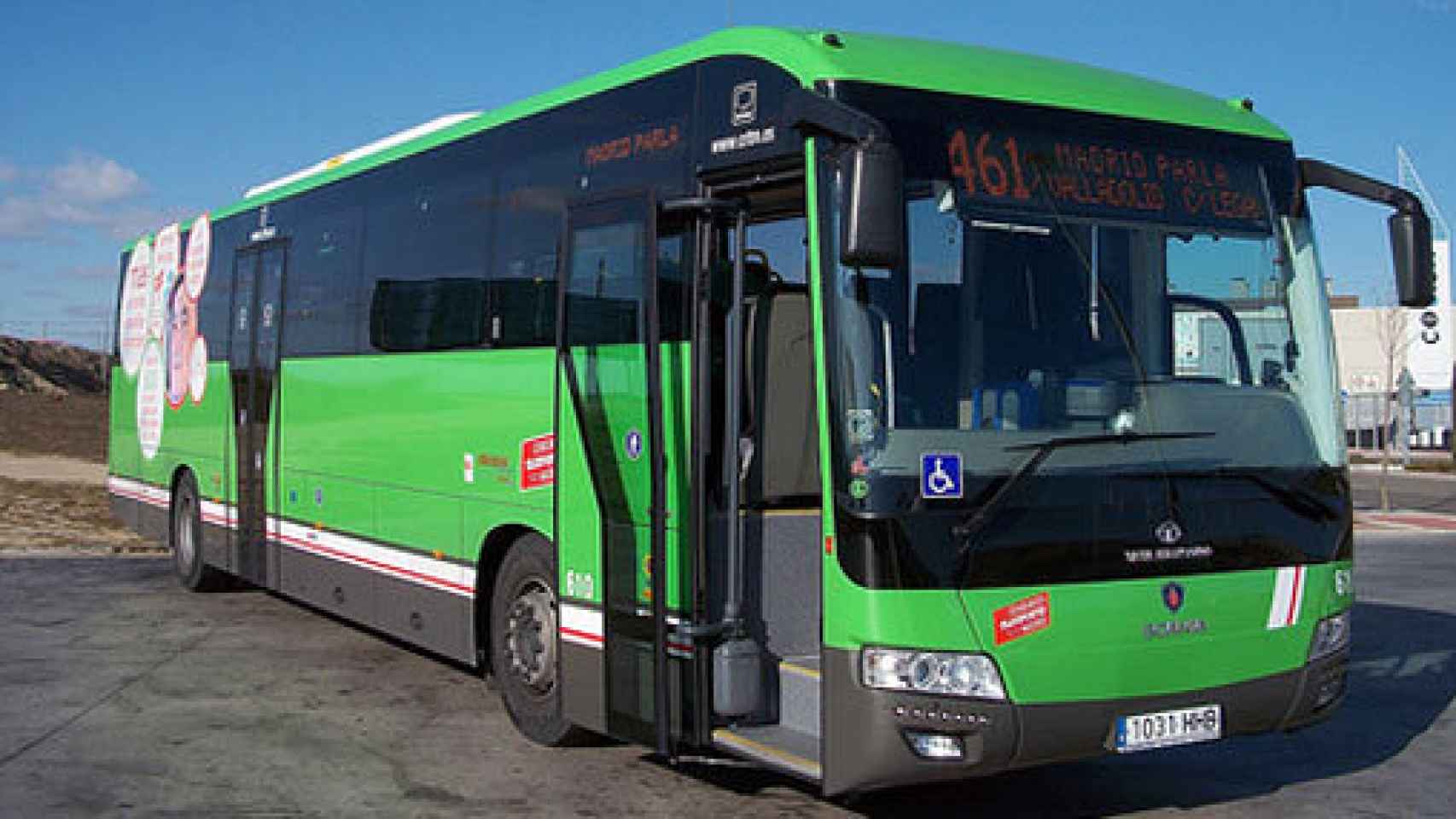 Un autobús de la Comunidad de Madrid
