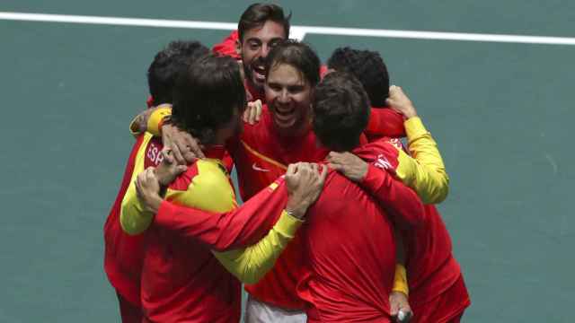 España celebra su sexta Ensaladera de la Copa Davis