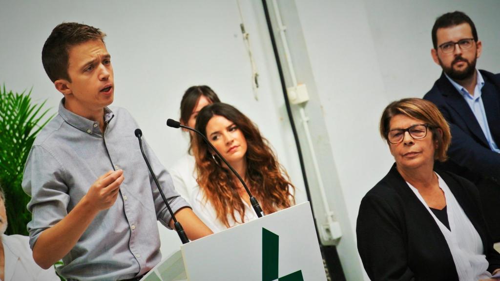 Íñigo errejón e Inés Sabanés, diputados por Madrid de Más País-Equo.