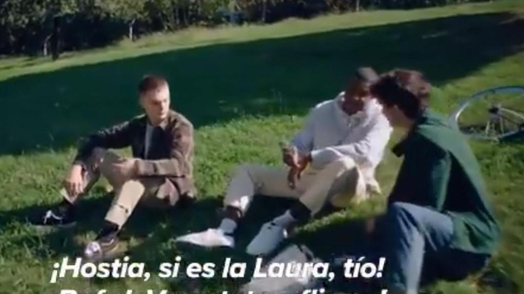 Imagen del polémico vídeo lanzado por el Ayuntamiento de Barcelona.