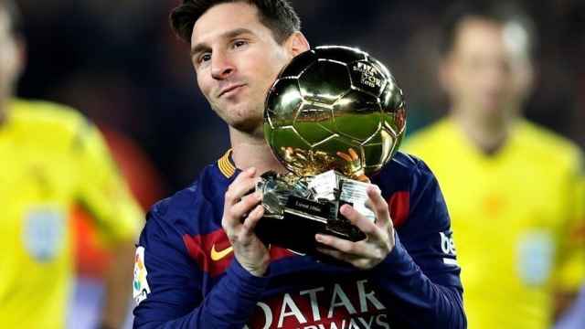 Leo Messi, con su quinto Balón de Oro