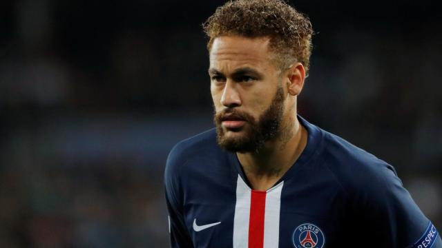 Neymar Júnior, en un partido de la Champions League