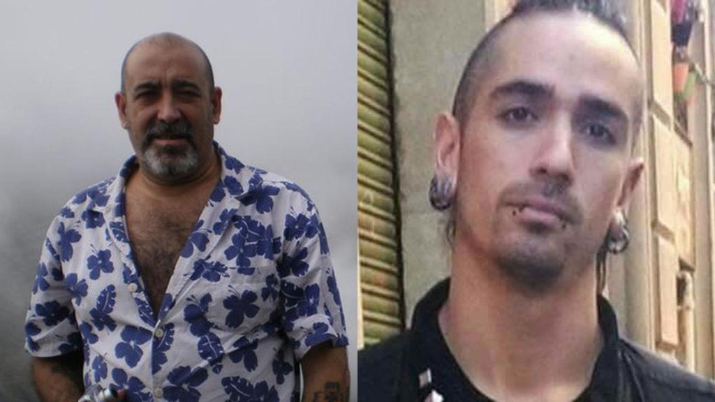 Víctor Laínez -izquierda- y Rodrigo Lanza -situado a la derecha- protagonizaron una pelea en un bar de Zaragoza.