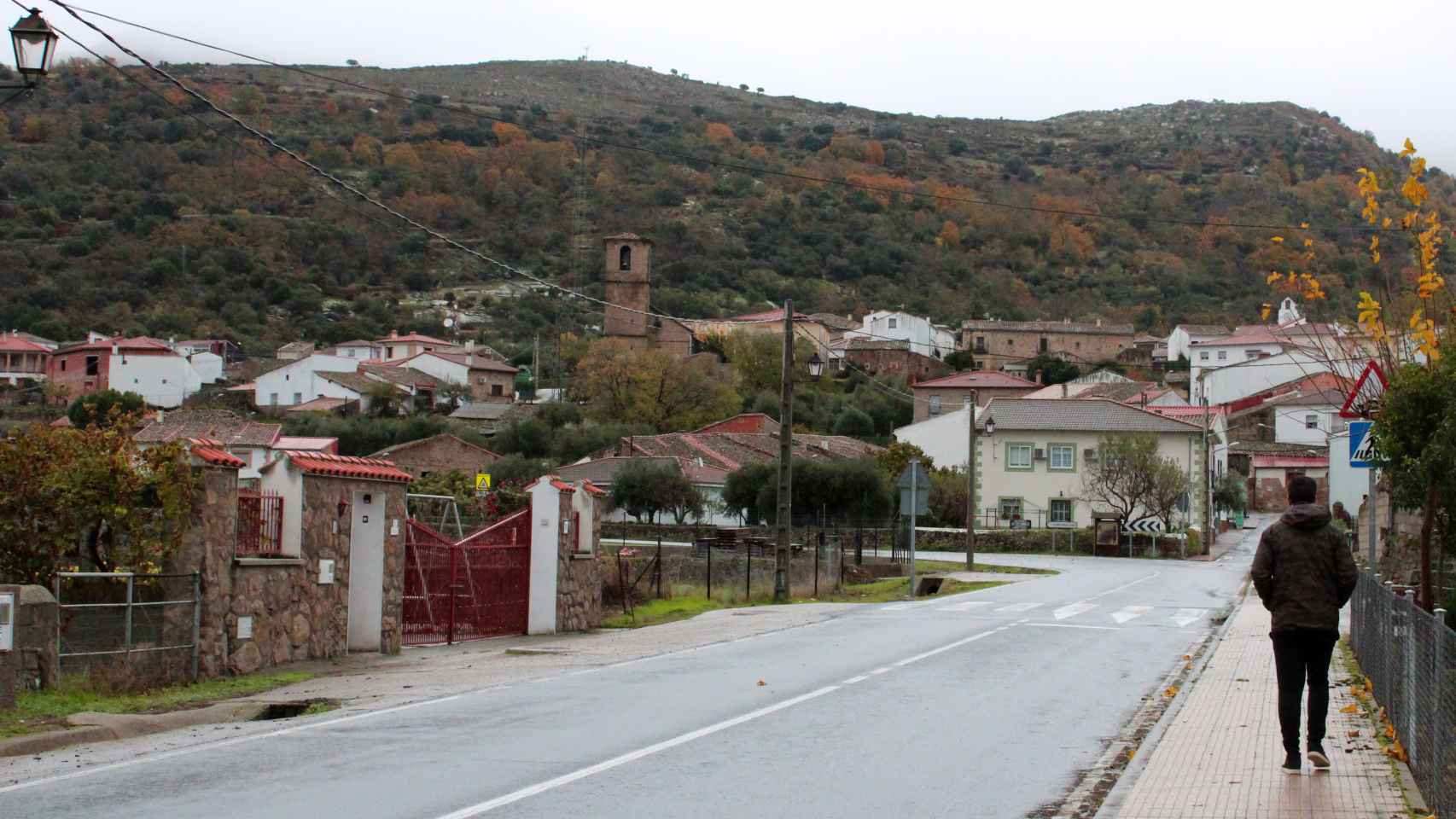 Vista general de Villar de Plasencia (Cáceres)